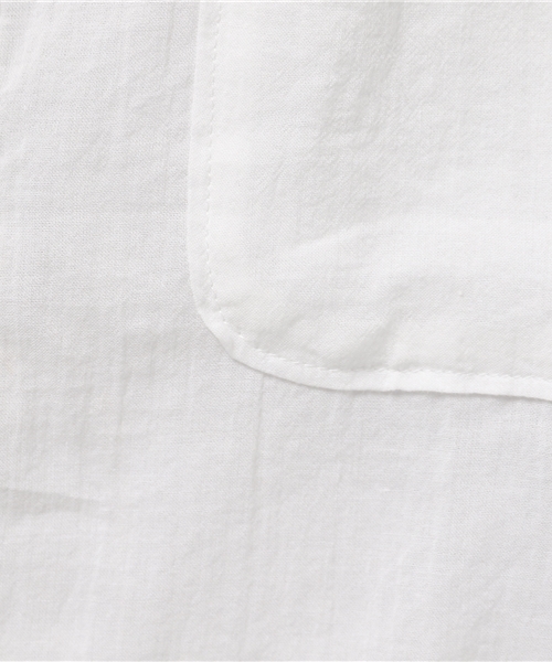 AULA AILA（アウラアイラ）の「Aula  Aila　コットンシャツ（シャツ/ブラウス・レディース・ホワイト・0）」の3枚目の写真