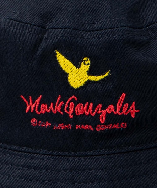 Mark Gonzales(マーク・ゴンザレス)の「WEGO/Mark Gonzales バケットハット(ハット・メンズ・ネイビー/ブラック・FREE)」の4枚目の写真