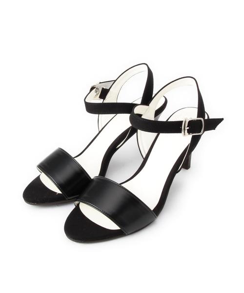 Boisson Chocolat（ボワソンショコラ）の「Tボワソンショコラ/B ベルトサンダル70（サンダル・レディース・ブラック/ベージュ/オリーブ・22.5cm/23cm/22cm/23.5cm/24.5cm/24cm）」の2枚目の写真