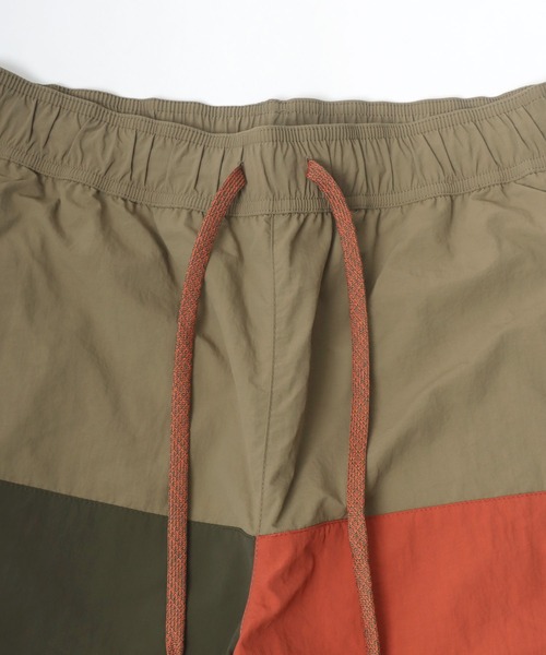 CONVERSE（コンバース）の「CONVERSE/コンバース ワンポイントロゴ刺繍 ナイロンバギーショーツ ショートパンツ（その他パンツ・メンズ・グリーン系その他/ベージュ/ブラック/ベージュ系その他/カーキ/ブラック系その他・L/M/LL）」の8枚目の写真