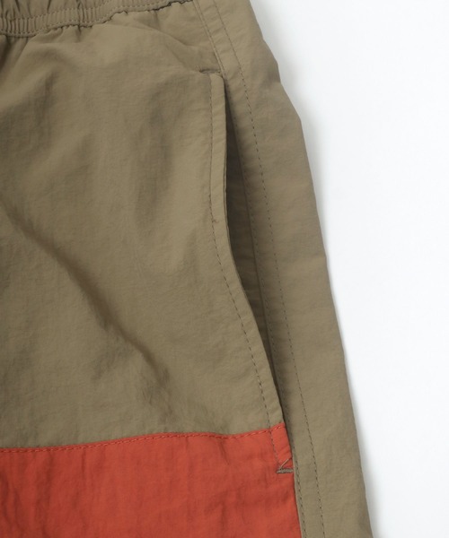 CONVERSE（コンバース）の「CONVERSE/コンバース ワンポイントロゴ刺繍 ナイロンバギーショーツ ショートパンツ（その他パンツ・メンズ・グリーン系その他/ベージュ/ブラック/ベージュ系その他/カーキ/ブラック系その他・L/M/LL）」の9枚目の写真