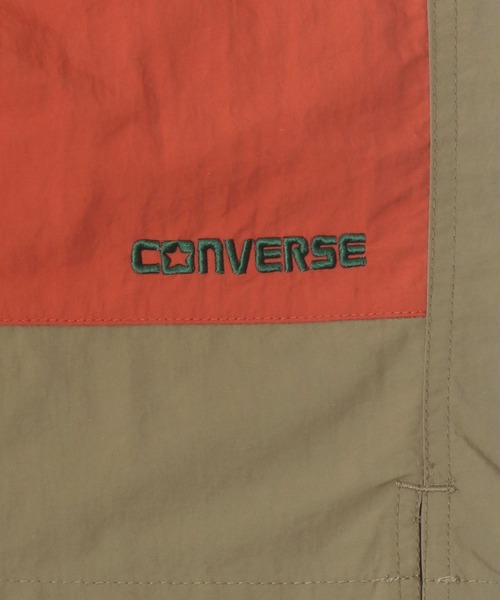 CONVERSE（コンバース）の「CONVERSE/コンバース ワンポイントロゴ刺繍 ナイロンバギーショーツ ショートパンツ（その他パンツ・メンズ・グリーン系その他/ベージュ/ブラック/ベージュ系その他/カーキ/ブラック系その他・L/M/LL）」の11枚目の写真