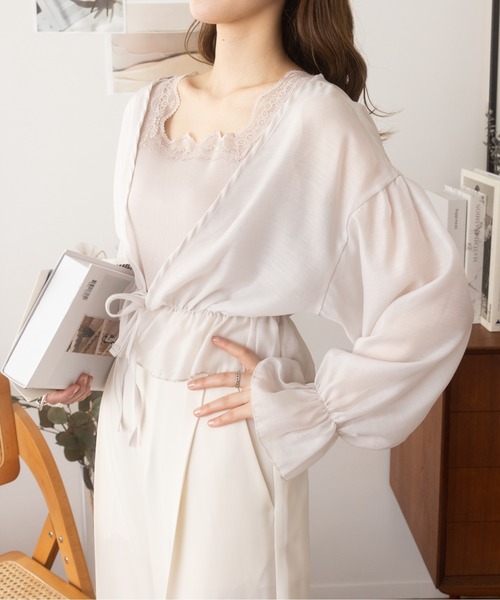 Ada.（エイダ）の「センタープレスワイドスラックス（スラックス・レディース・ライトグリーン/グレー/アイボリー/ブラック・S/M）」の8枚目の写真