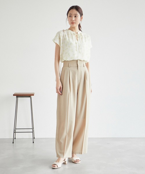 ROPE' PICNIC（ロペピクニック）の「2WAY/スタンドブラウス（シャツ/ブラウス・レディース・ホワイト/ホワイト系その他/ブラック系その他/ホワイト系その他2/ブラック・38）」の19枚目の写真