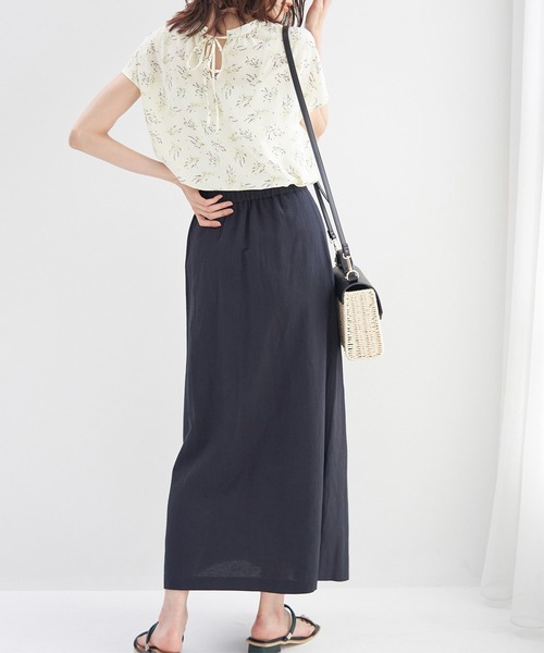 ROPE' PICNIC（ロペピクニック）の「2WAY/スタンドブラウス（シャツ/ブラウス・レディース・ホワイト/ホワイト系その他/ブラック系その他/ホワイト系その他2/ブラック・38）」の18枚目の写真