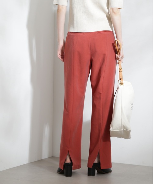 N.(N. Natural Beauty Basic)(エヌエヌナチュラルビューティーベーシック)の「【S Size Line】◆フロントポケットセミフレアパンツ(スラックス・レディース・グレー/レッド・SMALL/MEDIUM)」の19枚目の写真