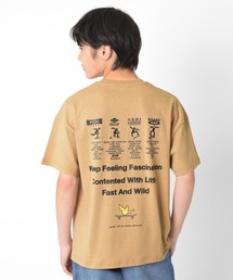 GLAZOS | 【(What it isNt)ART BY MARKGONZALES/ワットイットイズントマークゴンザレス】バックプリント半袖Tシャツ(Tシャツ/カットソー)