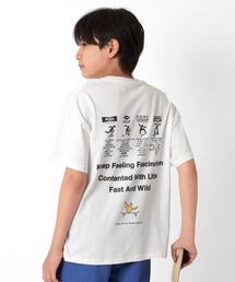 【(What it isNt)ART BY MARKGONZALES/ワットイットイズントマークゴンザレス】バックプリント半袖Tシャツ