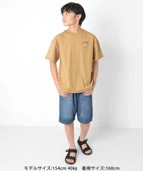 GLAZOS(グラソス)の「【(What it isNt)ART BY MARKGONZALES/ワットイットイズントマークゴンザレス】バックプリント半袖Tシャツ(Tシャツ/カットソー・キッズ・インディゴブルー/ベージュ/ホワイト・170cm/160cm/150cm/140cm)」の10枚目の写真