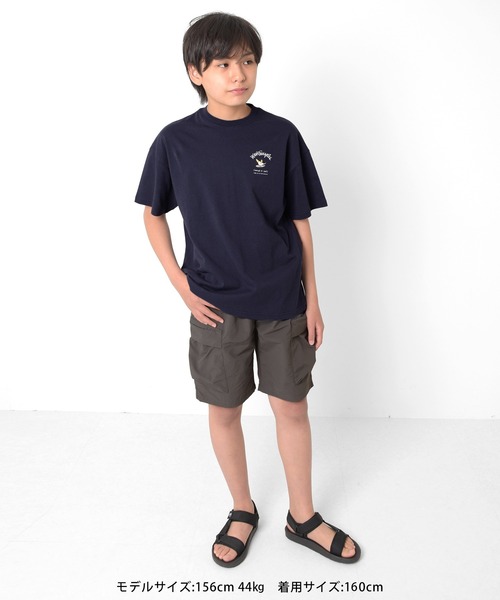 GLAZOS(グラソス)の「【(What it isNt)ART BY MARKGONZALES/ワットイットイズントマークゴンザレス】バックプリント半袖Tシャツ(Tシャツ/カットソー・キッズ・インディゴブルー/ベージュ/ホワイト・170cm/160cm/150cm/140cm)」の17枚目の写真