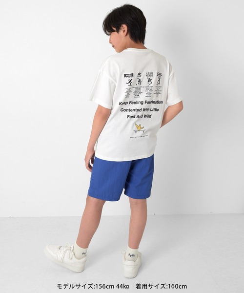 GLAZOS(グラソス)の「【(What it isNt)ART BY MARKGONZALES/ワットイットイズントマークゴンザレス】バックプリント半袖Tシャツ(Tシャツ/カットソー・キッズ・インディゴブルー/ベージュ/ホワイト・170cm/160cm/150cm/140cm)」の19枚目の写真