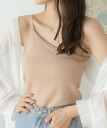 ★今なら490円!★ ワンショルアシメデザインキャミソール