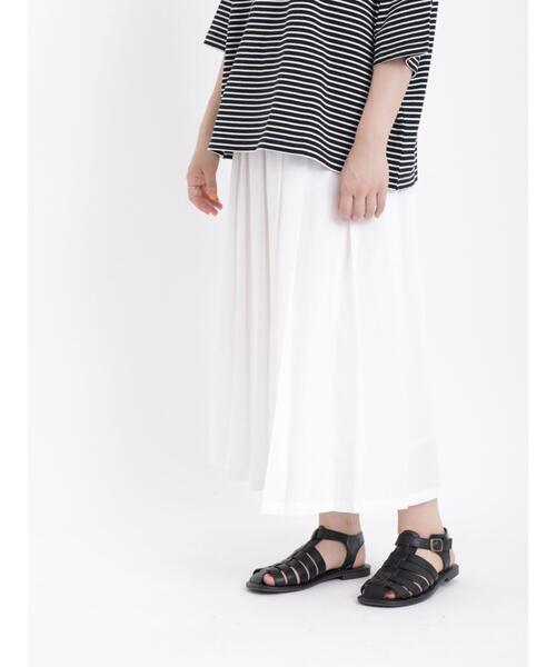 Samansa Mos2(サマンサ モスモス)の「柄アソートプリーツスカート(スカート・レディース・オフホワイト/レッド/グリーン/ベージュ/モカ・F)」の1枚目の写真