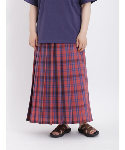 Samansa Mos2(サマンサ モスモス)の「柄アソートプリーツスカート(スカート・レディース・オフホワイト/レッド/グリーン/ベージュ/モカ・F)」の21枚目の写真