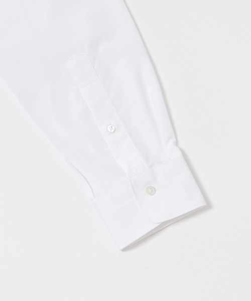 THOMAS MASON（トーマス メイソン）の「トーマスメイソンバンドカラーオーバーシャツ（シャツ/ブラウス・メンズ・ホワイト/ロイヤルブルー/ストライプ/ブラック・LARGE/X-LARGE/MEDIUM）」の9枚目の写真