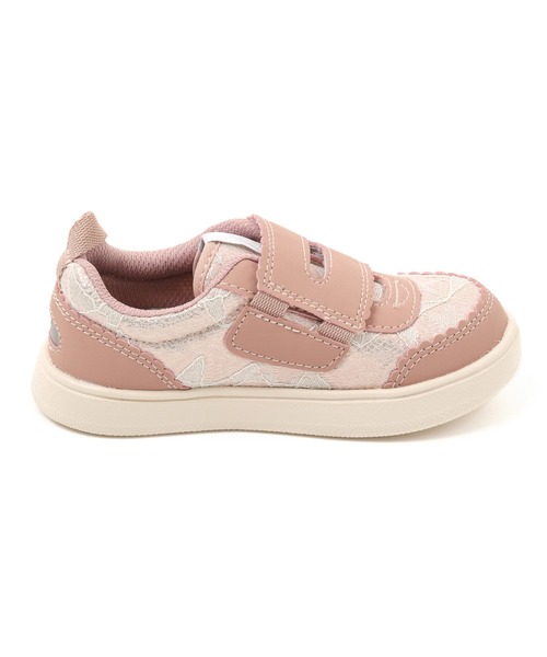 IFME（イフミー）の「KIDS｜ifme CALIN ラメレーススニーカー（スニーカー・キッズ・ベージュ/ピンク/グリーン・18.0cm/17.0cm/15.5cm/16.0cm/20.5cm/17.5cm/19.5cm/19.0cm/15.0cm/16.5cm/20.0cm/21.0cm/18.5cm）」の16枚目の写真