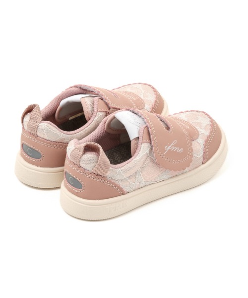 IFME（イフミー）の「KIDS｜ifme CALIN ラメレーススニーカー（スニーカー・キッズ・ベージュ/ピンク/グリーン・18.0cm/17.0cm/15.5cm/16.0cm/20.5cm/17.5cm/19.5cm/19.0cm/15.0cm/16.5cm/20.0cm/21.0cm/18.5cm）」の17枚目の写真