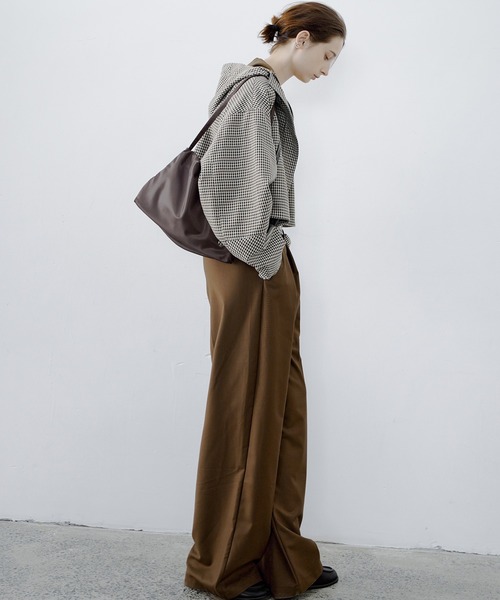 tageechita（タジチタ）の「【tageechita】チェック柄フード付き