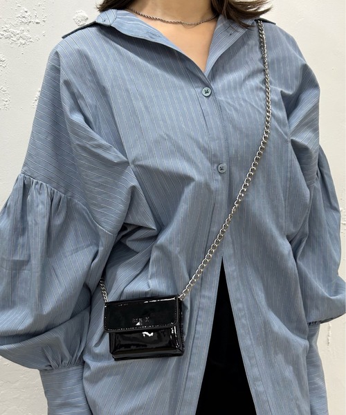 Six M（シックスエム）の「【SixM/シックスエム】ミニミニBAG（ショルダーバッグ・レディース・シルバー/ダークグリーン/レッド/オフホワイト/ブラック・FREE）」の16枚目の写真