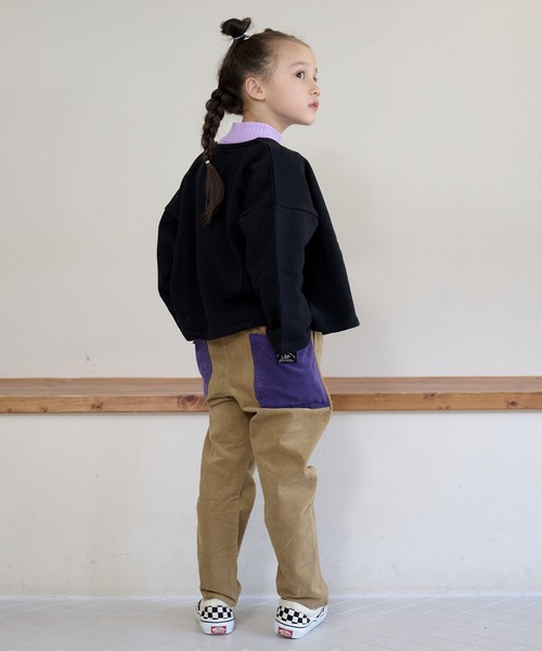 A BOND（アボンド）の「スナップボタンマルーンカーディガン（80～150cm）（カーディガン/ボレロ・キッズ・ライトブルー/レッド/イエロー/ブラック・90/100/110/120/80/130/95/140/150）」の18枚目の写真