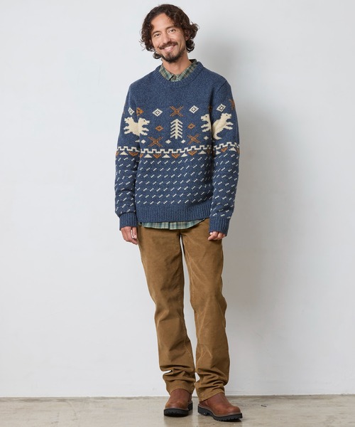 エル・エル・ビーン・クラシック・ラグ・ウール・セーター、クルー