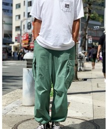 RVCA メンズ NYLON CARGO PANT ロングパンツ【2023年秋冬モデル】/ルーカナイロンカーゴパンツ
