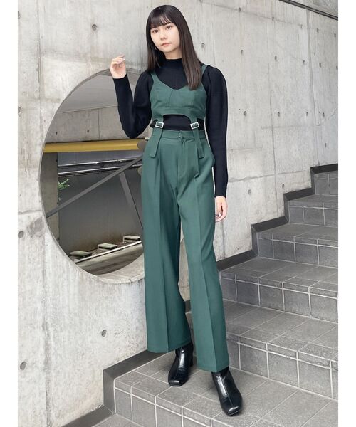 MURUA（ムルーア）の「ボリュームスリーブニットトップス（ニット/セーター・レディース・ブルー/アイボリー/ブラック・FREE）」の18枚目の写真