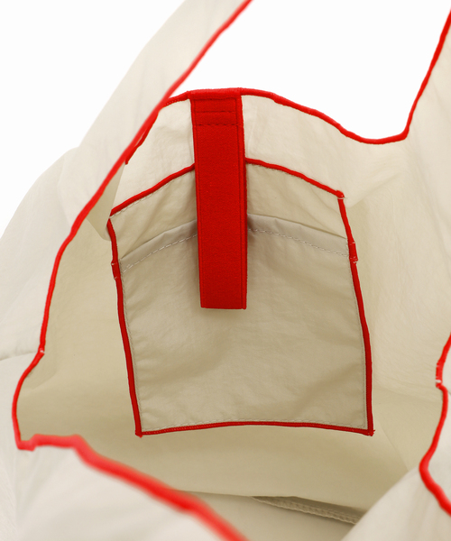 LE TALON（ルタロン）の「COJI-COJI×LE TALON エコBAG（エコバッグ/サブバッグ・レディース・パープル/モスグリーン/カーキ/アイボリー/ブラック/ラベンダー・FREE）」の11枚目の写真