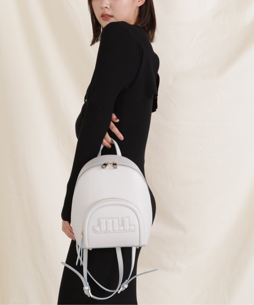 JILL by JILL STUART（ジルバイジルスチュアート）の「◇エンボスロゴバックパック（バックパック/リュック・レディース・ピンク/ブルー/ライトグリーン・FREE）」の22枚目の写真