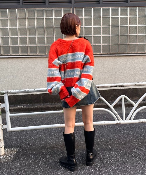 HELLO.SANFRANCISCO(ハローサンフランシスコ)の「【HELLO.SANFRANCISCO/ハローサンフランシスコ】スパンコールマルチウェイベルト(付け襟・レディース・シルバー/ブラック・FREE)」の3枚目の写真