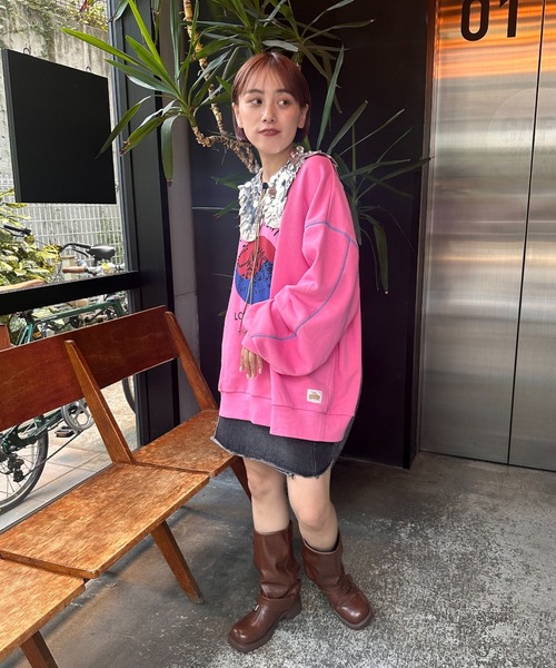 HELLO.SANFRANCISCO(ハローサンフランシスコ)の「【HELLO.SANFRANCISCO/ハローサンフランシスコ】スパンコールマルチウェイベルト(付け襟・レディース・シルバー/ブラック・FREE)」の16枚目の写真