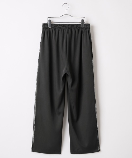 Anchor Smith（アンカー スミス）の「ハンドステッチラインイージーワイドパンツ（スラックス・メンズ・ブラック/スミクロ・XL/M/L）」の5枚目の写真