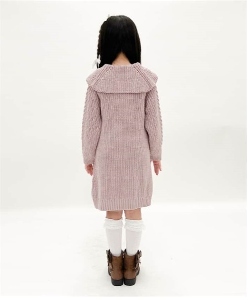 axes femme（アクシーズファム）の「W編み上げニットチュニック