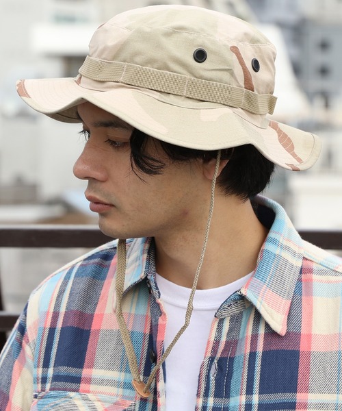 ８(eight)（エイト）の「ジャングルハット ミリタリー物（ハット・メンズ・カーキ/オリーブ/ブラック/ウッドランド/その他1/その他2/その他3/その他4/その他6・X-LARGE/LARGE）」の4枚目の写真