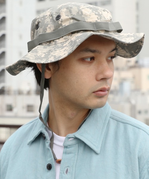 ８(eight)（エイト）の「ジャングルハット ミリタリー物（ハット・メンズ・カーキ/オリーブ/ブラック/ウッドランド/その他1/その他2/その他3/その他4/その他6・X-LARGE/LARGE）」の6枚目の写真