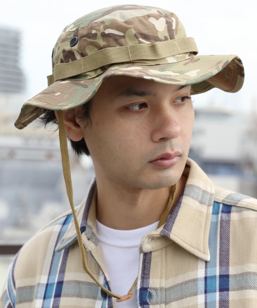 ８(eight)（エイト）の「ジャングルハット ミリタリー物（ハット・メンズ・カーキ/オリーブ/ブラック/ウッドランド/その他1/その他2/その他3/その他4/その他6・X-LARGE/LARGE）」の7枚目の写真