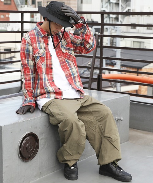 ８(eight)（エイト）の「ジャングルハット ミリタリー物（ハット・メンズ・カーキ/オリーブ/ブラック/ウッドランド/その他1/その他2/その他3/その他4/その他6・X-LARGE/LARGE）」の12枚目の写真