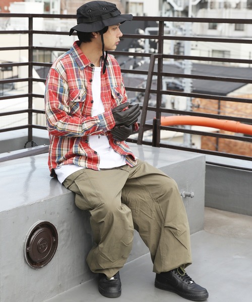 ８(eight)（エイト）の「ジャングルハット ミリタリー物（ハット・メンズ・カーキ/オリーブ/ブラック/ウッドランド/その他1/その他2/その他3/その他4/その他6・X-LARGE/LARGE）」の13枚目の写真