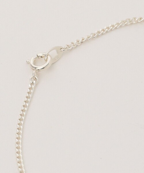 Ray BEAMS（レイビームス）の「Ray BEAMS / シルバー １コマ オーバルチェーン ネックレス（ネックレス・レディース・シルバー・ONE SIZE）」の2枚目の写真