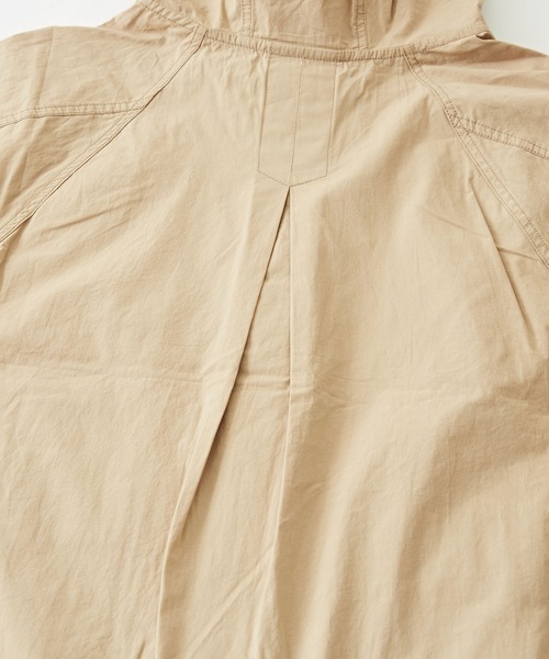 【セール】綿ダンプラグランスリーブパーカージャケット（ブルゾン）｜CUBE SUGAR（キューブシュガー）