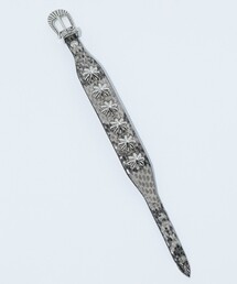 TOGA（トーガ）の「【TOGA TOO/トーガトゥ】Concho leather bangle/コンチョレザーバングル（バングル/リストバンド）」