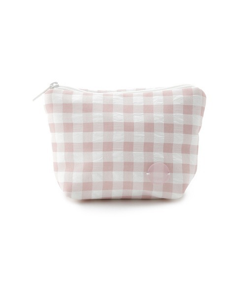 gelato pique（ジェラートピケ）の「チェックティッシュポーチ（ポーチ