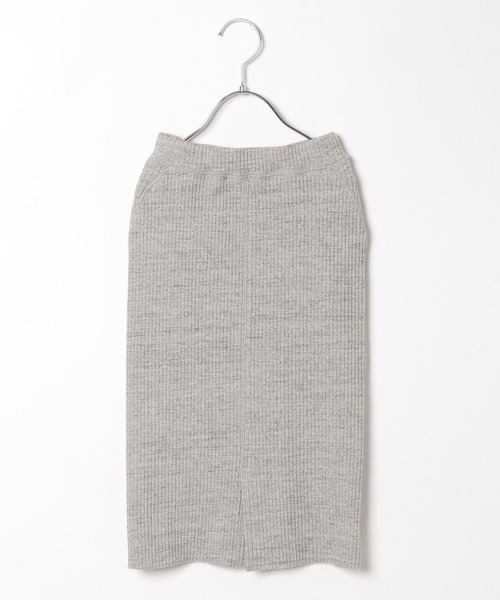BAYFLOW（ベイフロー）の「[春素材で登場!!]カットリブスカート（KIDS）（スカート・キッズ・ブラック/グレー・110cm/120cm/130cm/140cm）」の3枚目の写真