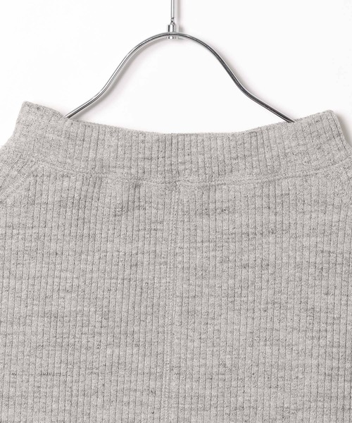 BAYFLOW（ベイフロー）の「[春素材で登場!!]カットリブスカート（KIDS）（スカート・キッズ・ブラック/グレー・110cm/120cm/130cm/140cm）」の9枚目の写真