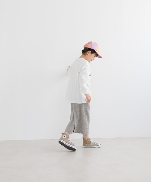BAYFLOW（ベイフロー）の「[春素材で登場!!]カットリブスカート（KIDS）（スカート・キッズ・ブラック/グレー・110cm/120cm/130cm/140cm）」の17枚目の写真