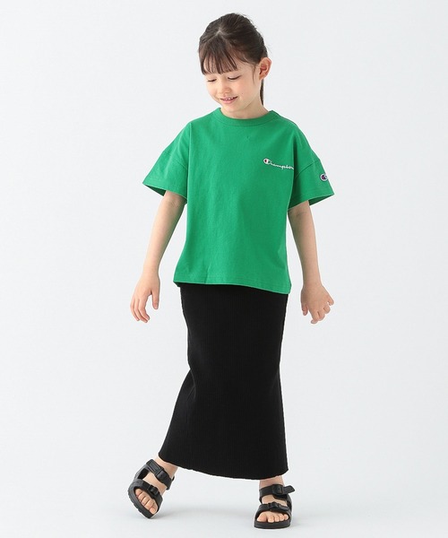BAYFLOW（ベイフロー）の「[春素材で登場!!]カットリブスカート（KIDS）（スカート・キッズ・ブラック/グレー・110cm/120cm/130cm/140cm）」の21枚目の写真