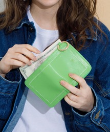 ACCOMMODE（アコモデ）の「ジグザグステッチミニウォレット（財布）」