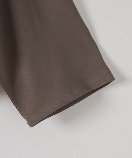 DOOPZ（ドープス）の「Pullover v-neck shirt - プルオーバーVネックシャツ（シャツ/ブラウス・メンズ・モカ/ブラック・LARGE/MEDIUM/SMALL）」の7枚目の写真