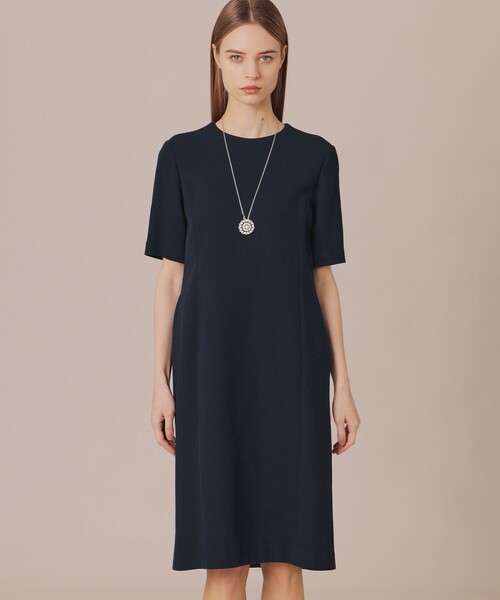 【セール】ハイツイストメッシュワンピース（ワンピース）｜MACKINTOSH LONDON（マッキントッシュ ロンドン）
