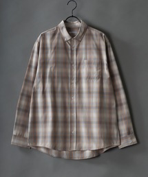 Broadcloth Stripe & Plaid Shirt/ストライプ チェック ブロードシャツ